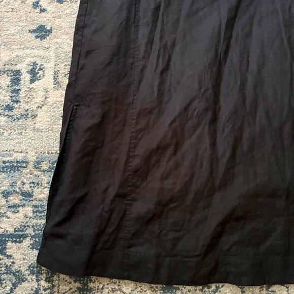 Everlane The Linen A-Line Midi Dress - Picture 3 of 8